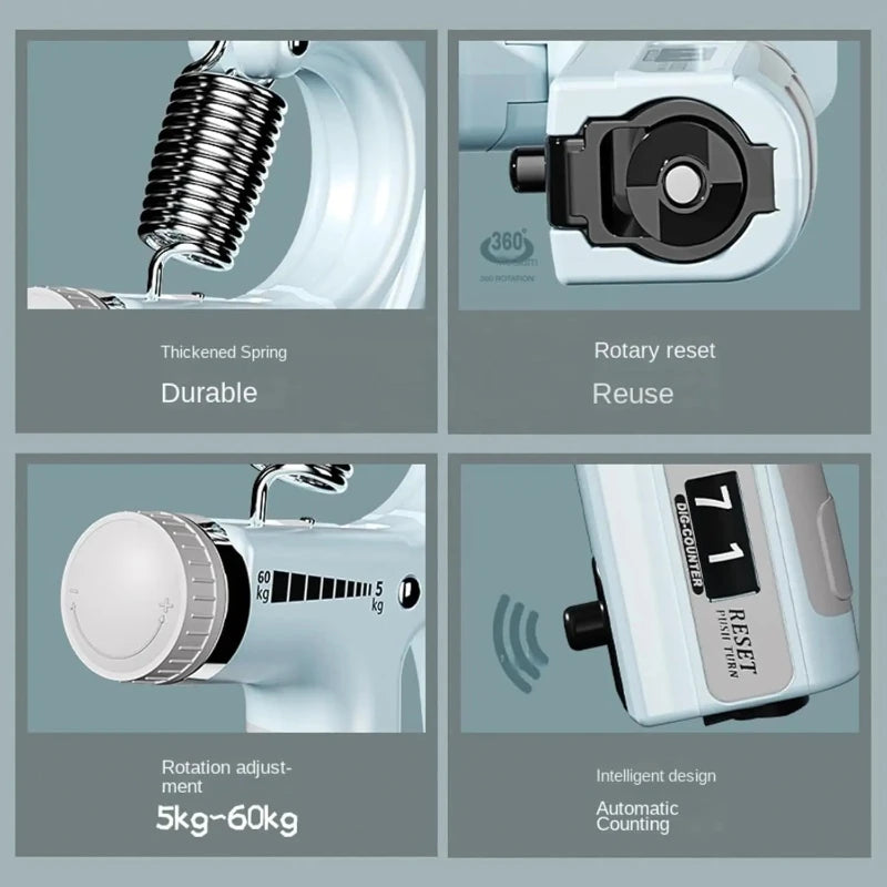 Hand Grips Strengthener Men and Women Arm Spring Finger Massager Expander Hand Exercise Gym Fitness Training Wrist Gripper