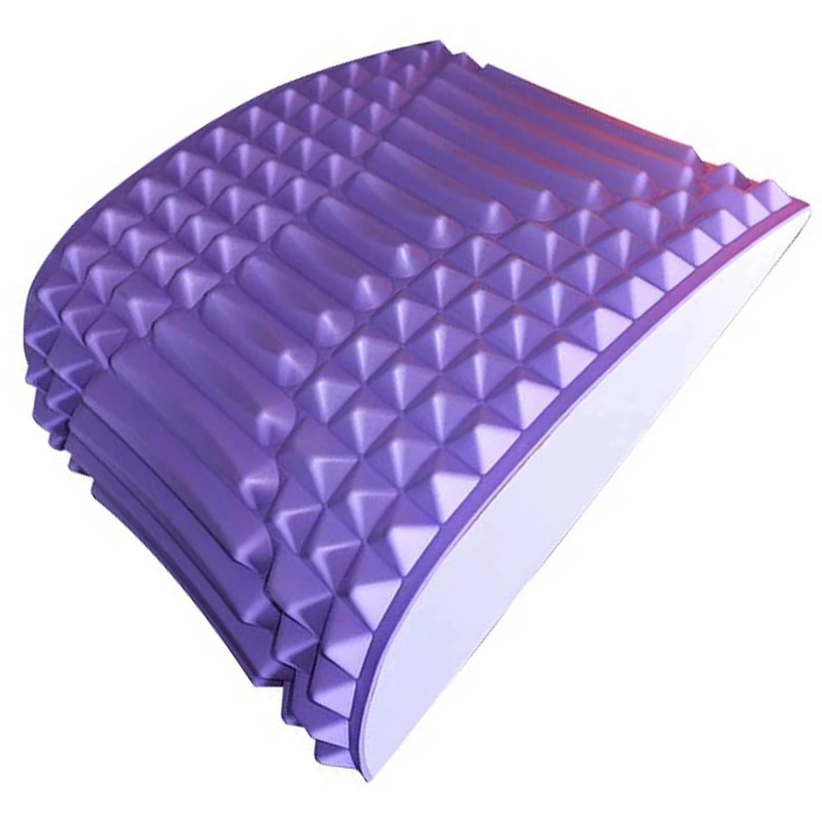 Back Stretcher, Back Cracker, Back Cracking Device, Spine, Deck Back Board Lumbar Stretcher, for Lower Back Pain Relief