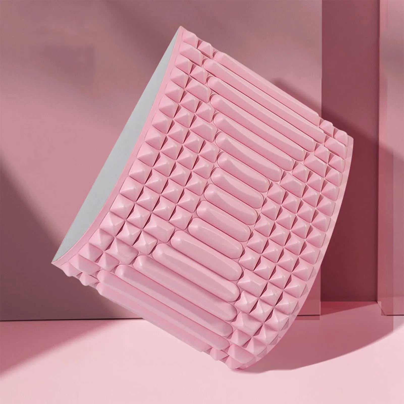 Back Stretcher, Back Cracker, Back Cracking Device, Spine, Deck Back Board Lumbar Stretcher, for Lower Back Pain Relief